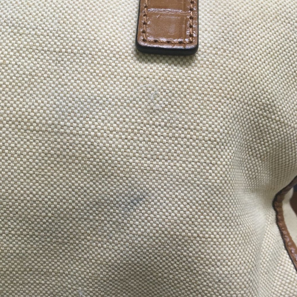 At best price: Authentic Michael Kors Hamilton NS Canvas/ Leather Tote - Picture 11 of 16